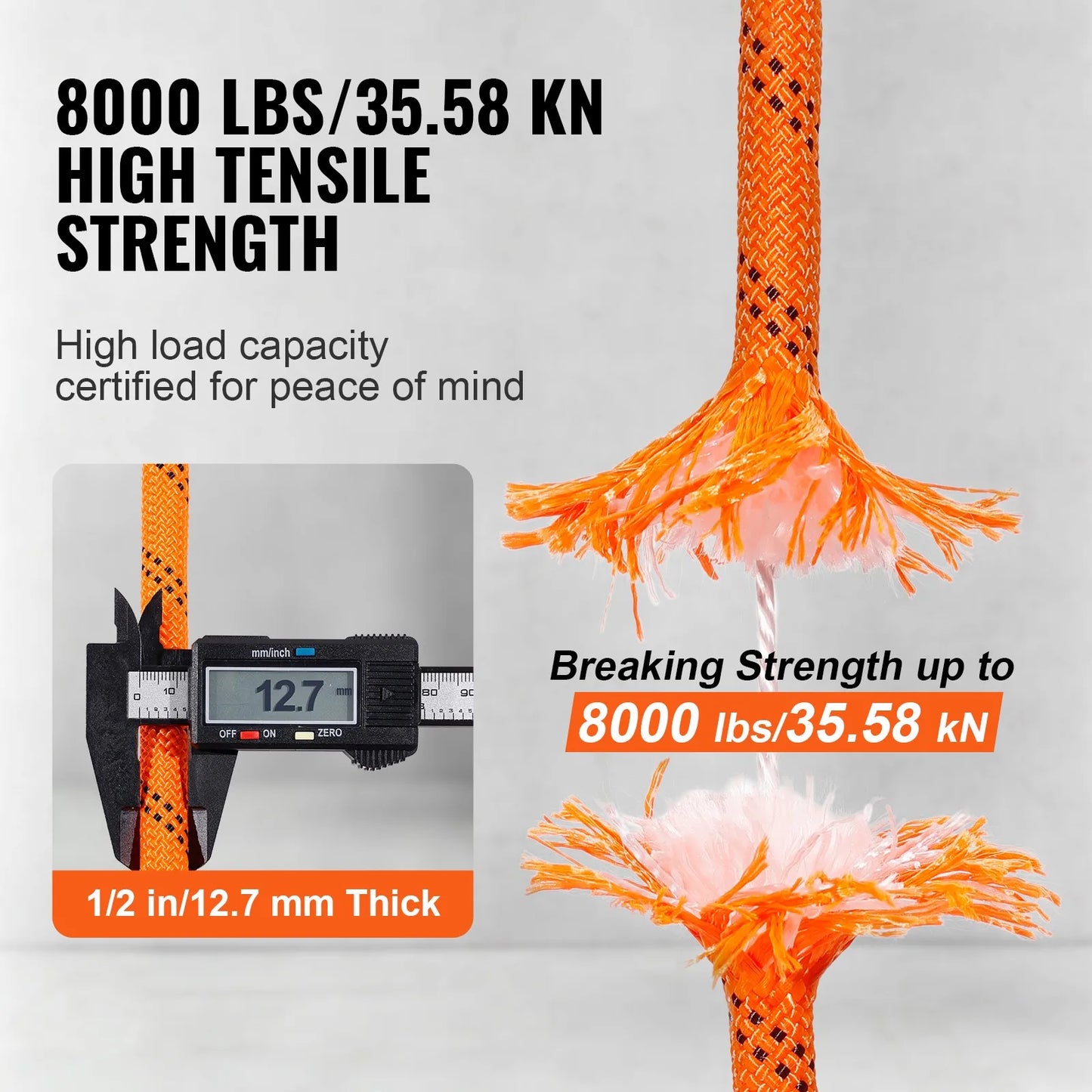 High Strength Arborist Tree Climbing Rope Made Of Premium Polyester