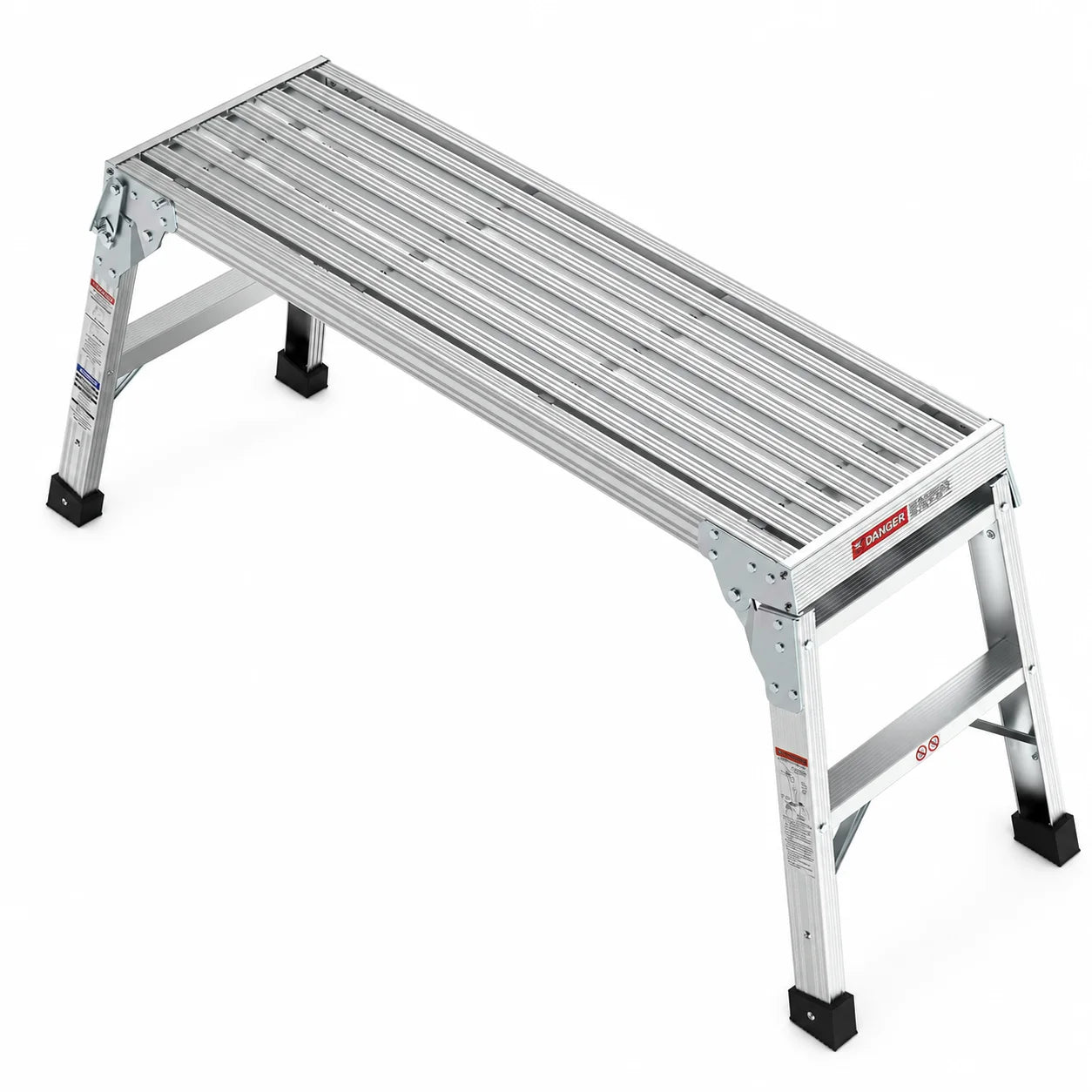 Portable Aluminum Folding Work Platform With Rubber Feet