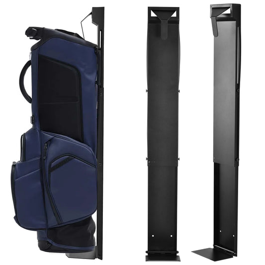 Heavy Duty Adjustable Steel Golf Bag Wall Mount Rack