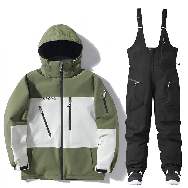 Arctic Queen Winter Snowboarding Ski Jacket And Pants Set