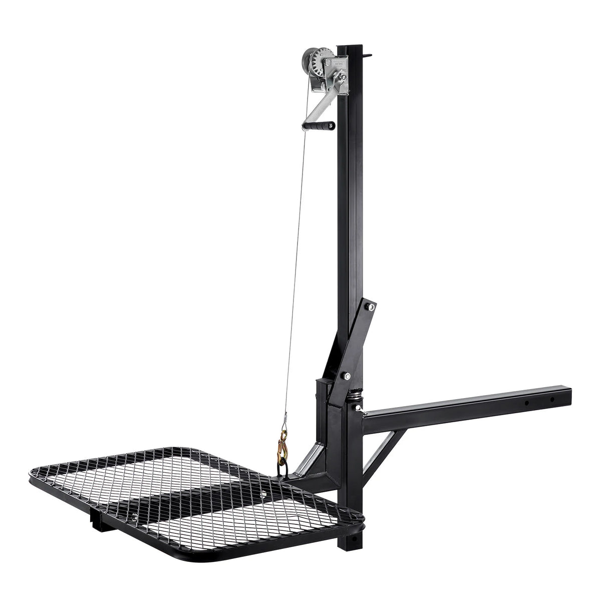 SucceBuy Foldable Hitch Deer Hoist With Portable Lifting Platform