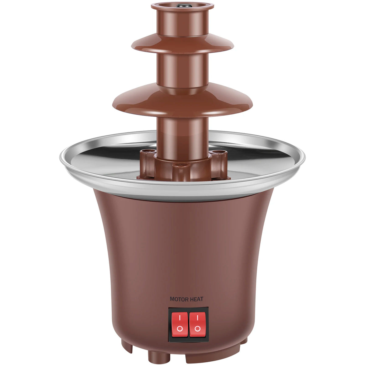 Electric 3 Layer Chocolate Fountain Machine For Cheese And Candy