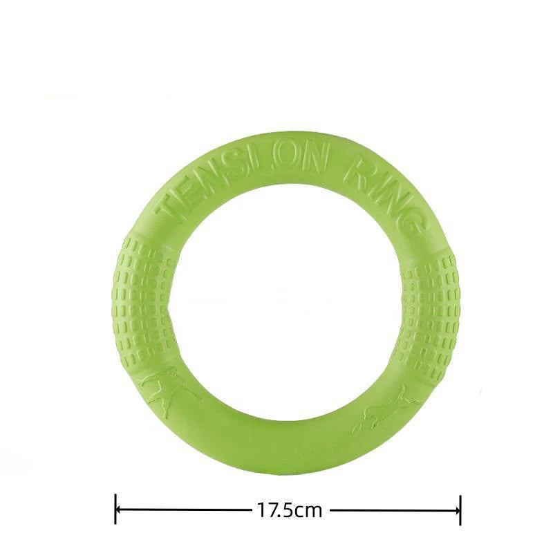 Resistant Interactive Dog Training Ring Puller Flying Disc Toy