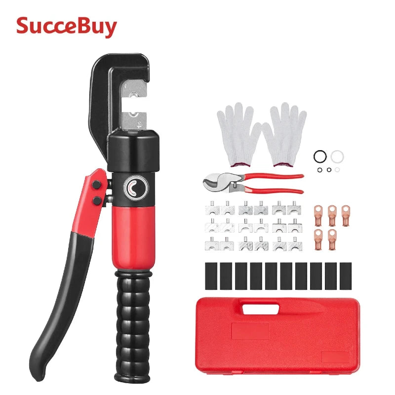 SucceBuy Hydraulic Cable Crimping Pliers For Battery Terminals