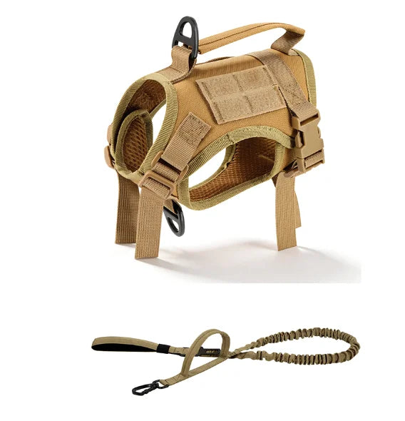Petravel Tactical Cat Harness And Leash Set With Handle