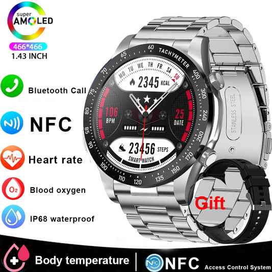 Amoled Smart Watch With Bluetooth Calling And Fitness Tracking