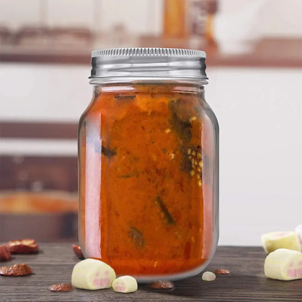 Reusable Leak Proof Tinplate Mason Jar Replacement Lids