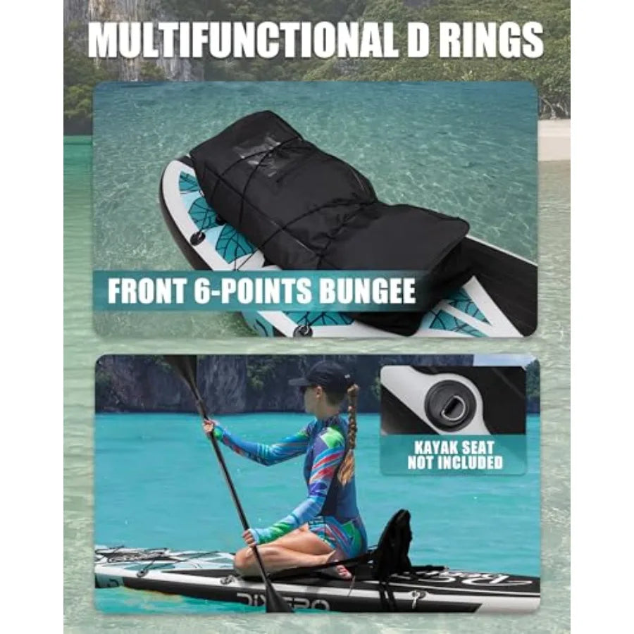 Lightweight Inflatable Stand Up Paddle Board With Durable PVC Material