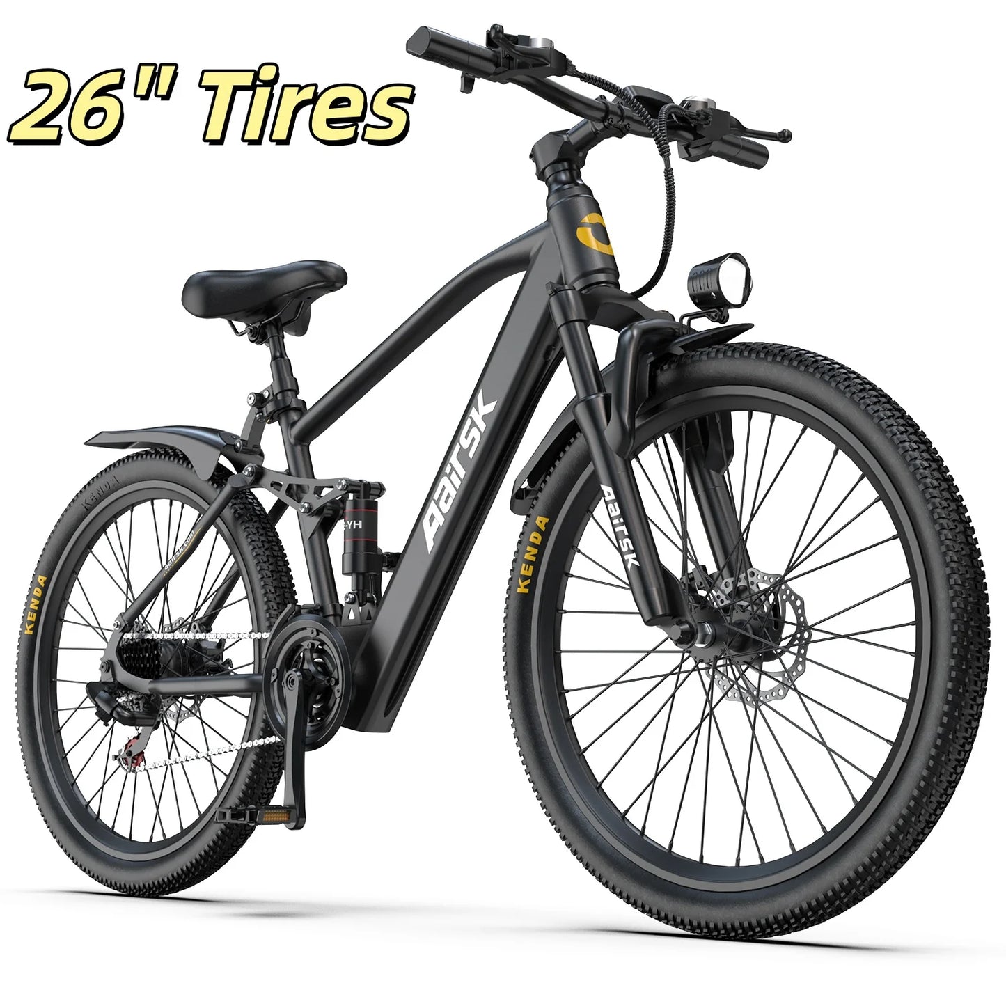 EOEOTWO 750W Electric Mountain Bike With 36V Lithium Battery