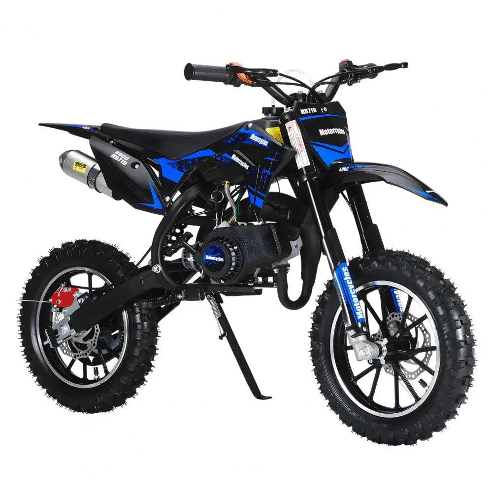 Kids 49Cc Two Stroke Gas Powered Mini Dirt Bike Motorcycle