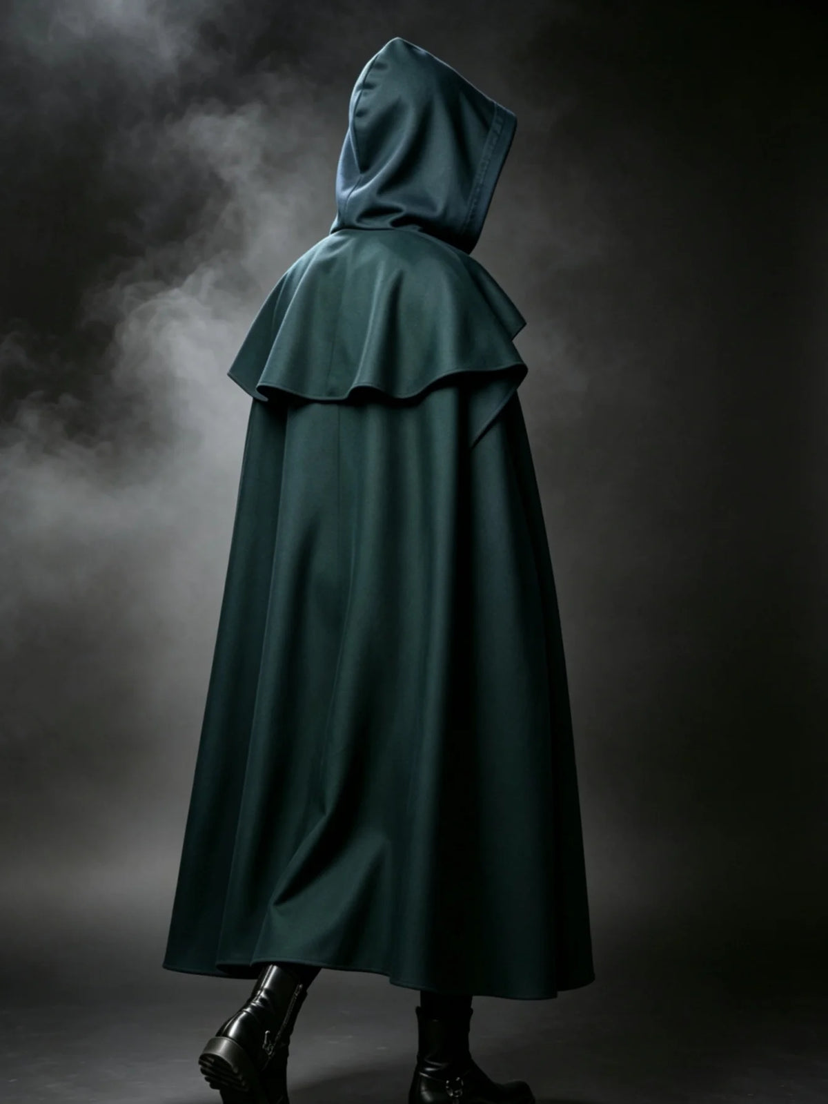 Medieval Hooded Cloak Cape for Ranger Wizard Cosplay Costume