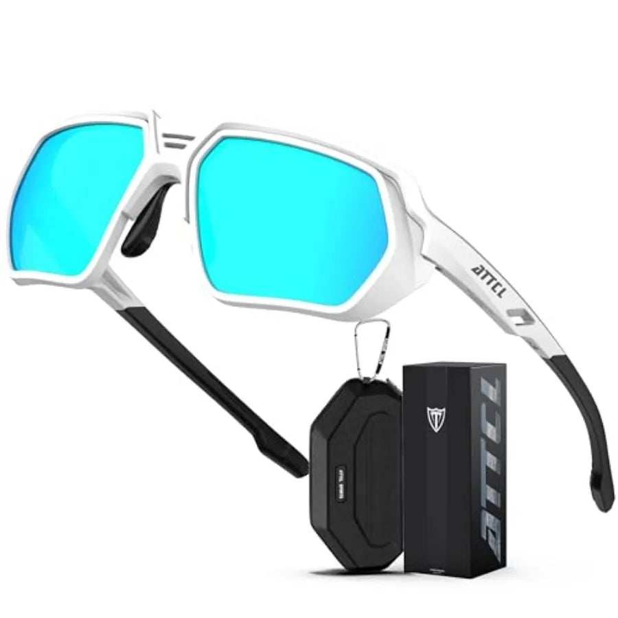 Sports Polarized Sunglasses With UV400 Protection And TR90 Frame