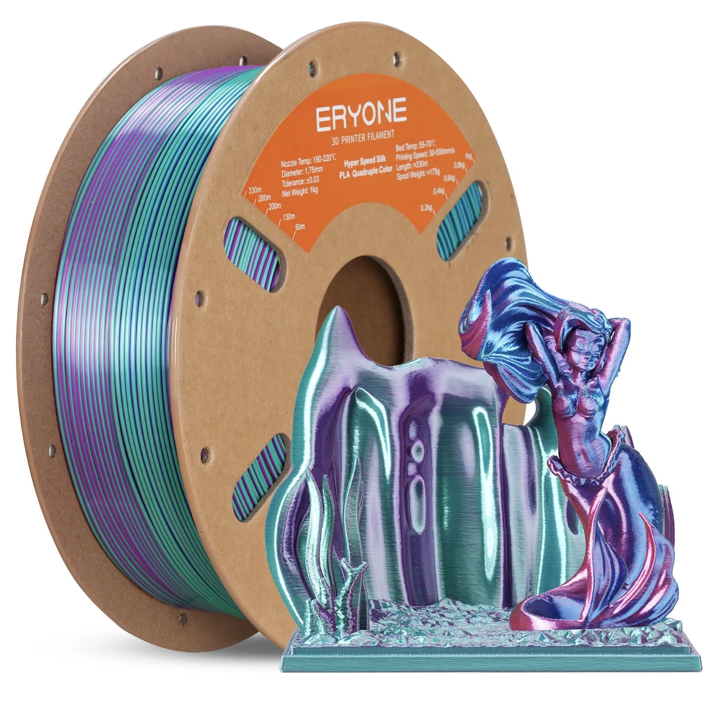 Eryone Hyper Speed PLA Filament For 3D Printing Machines
