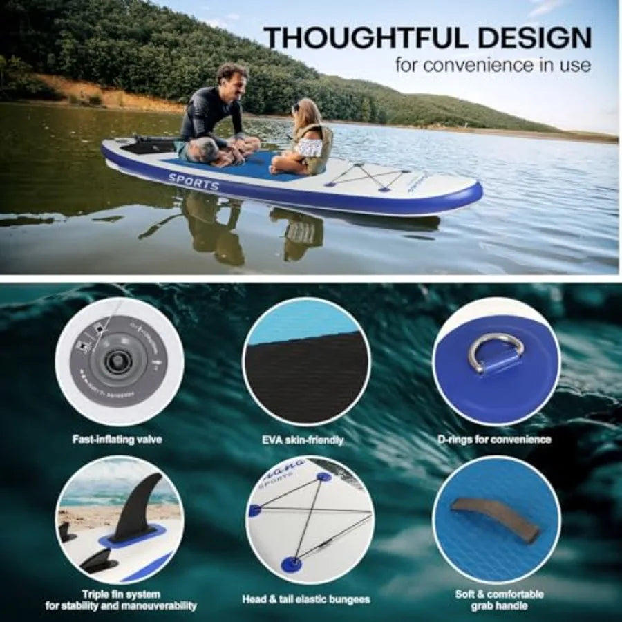 Sturdy Inflatable Stand Up Paddle Board For Reliable Water Recreation