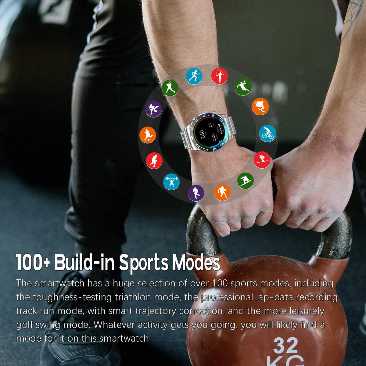 Amoled Smart Watch With Bluetooth Calling And Fitness Tracking