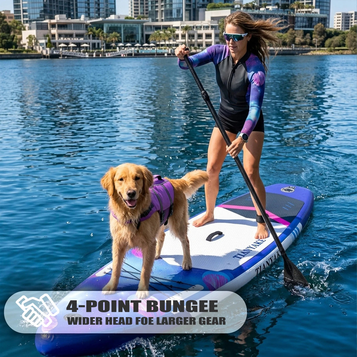 Eggory Inflatable Stand Up Paddle Board With Full Accessory Set