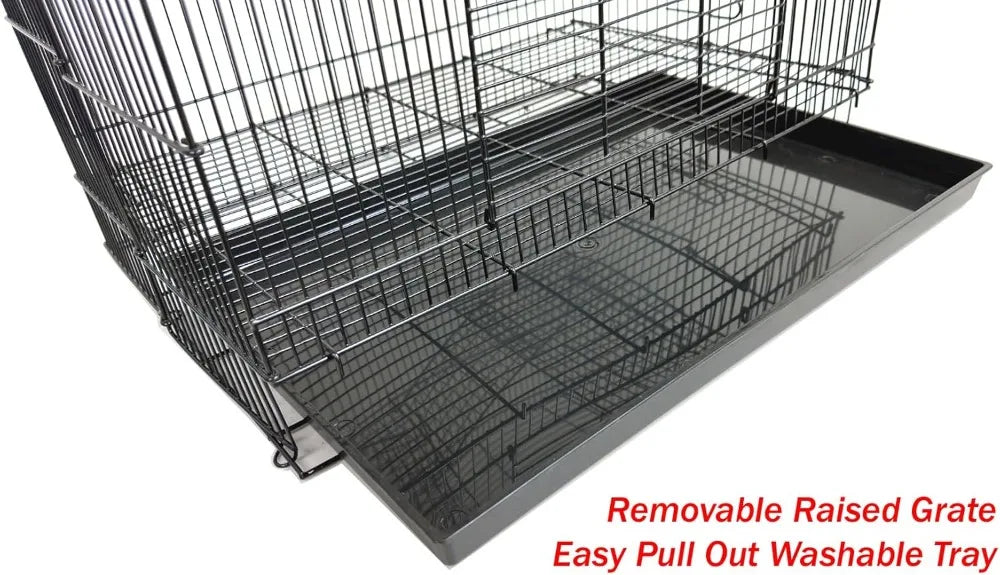 Multi Level Collapsible Metal Travel Cage For Small Animals