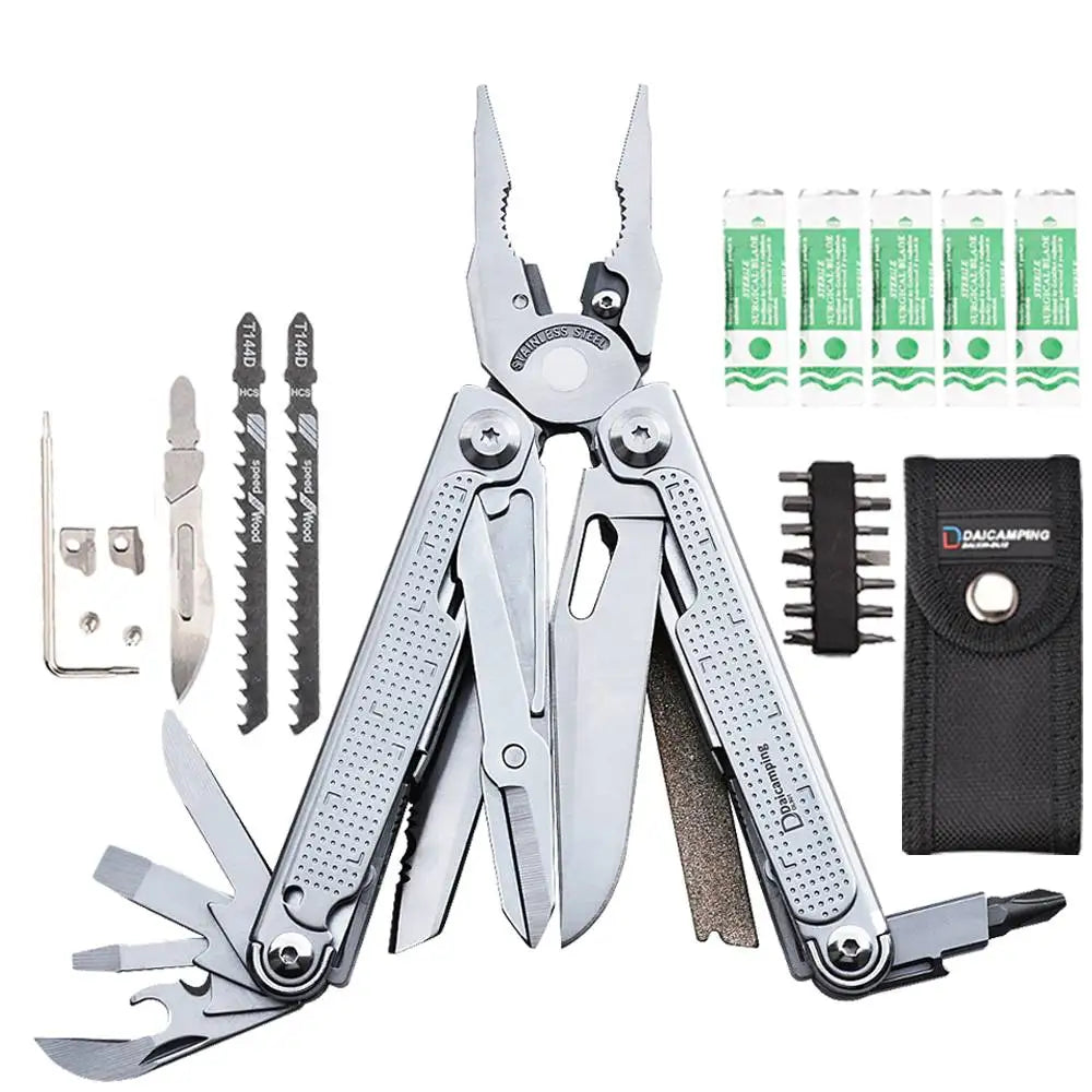 Daicamping Stainless Steel Multifunctional Plier Multi Tool