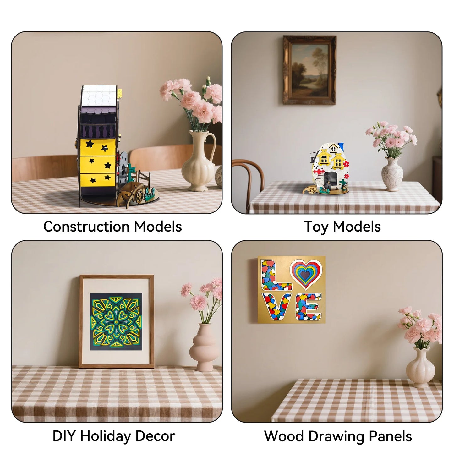 Creality Paint Free Plywood For Laser Cutting And Crafting