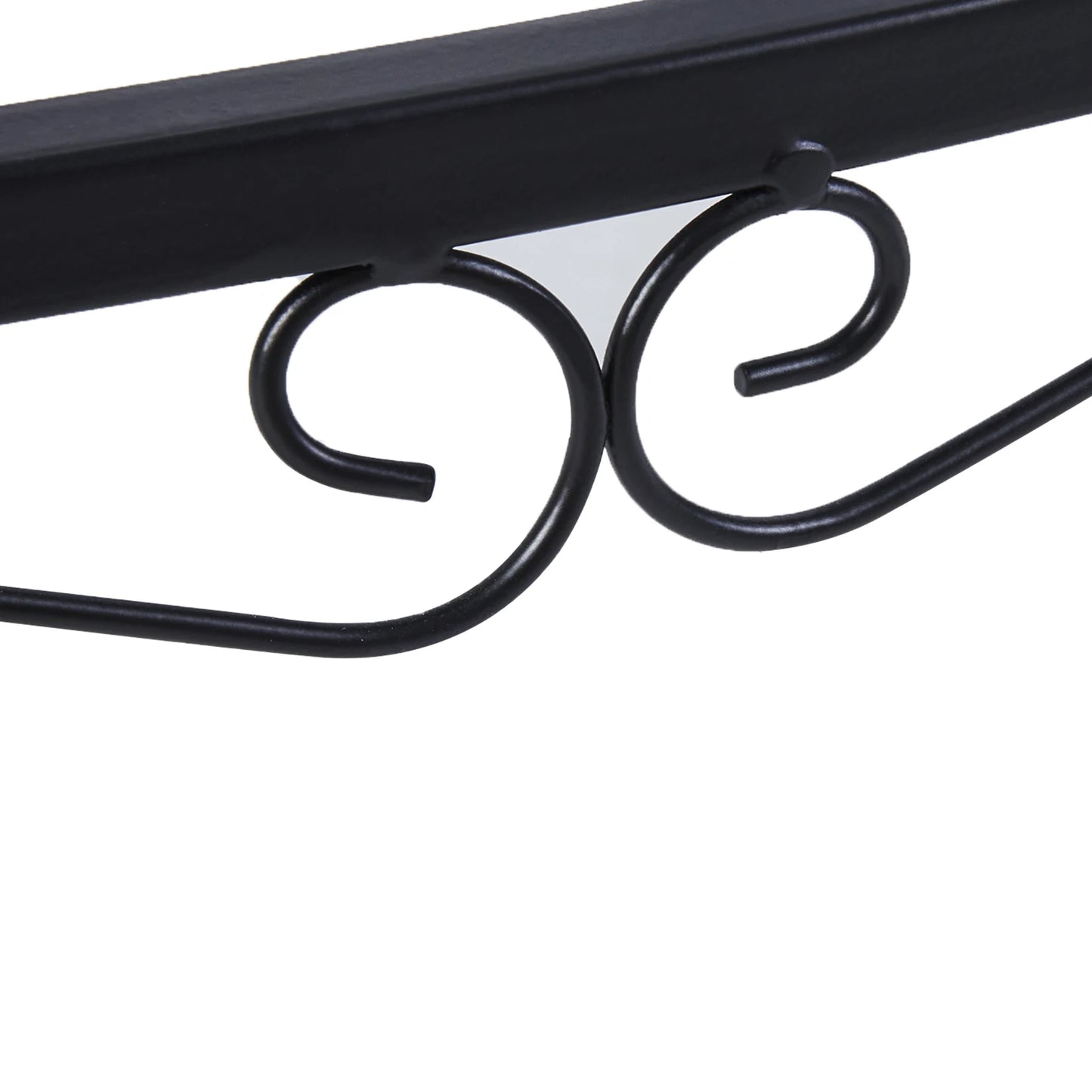 3-Tier Corner Ladder Plant Shelf for Indoor Outdoor Garden Flower Display Rack Metal Plant Stand Organizer