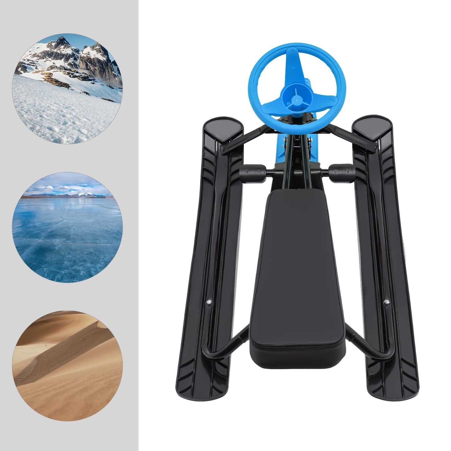 Durable Multi Scene Snow Sled Board For Adults And Kids