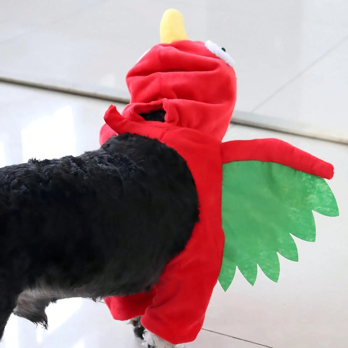 Halloween Turkey Standing Pet Costume With 3D Wings For Dogs