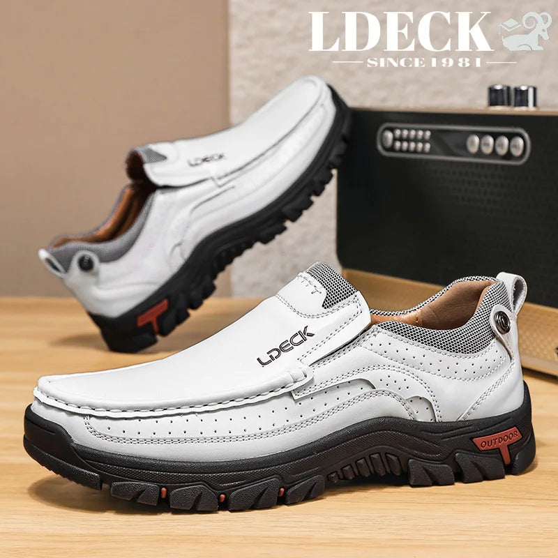 Men's Lightweight Slip On Casual Loafers With Non Slip Sole
