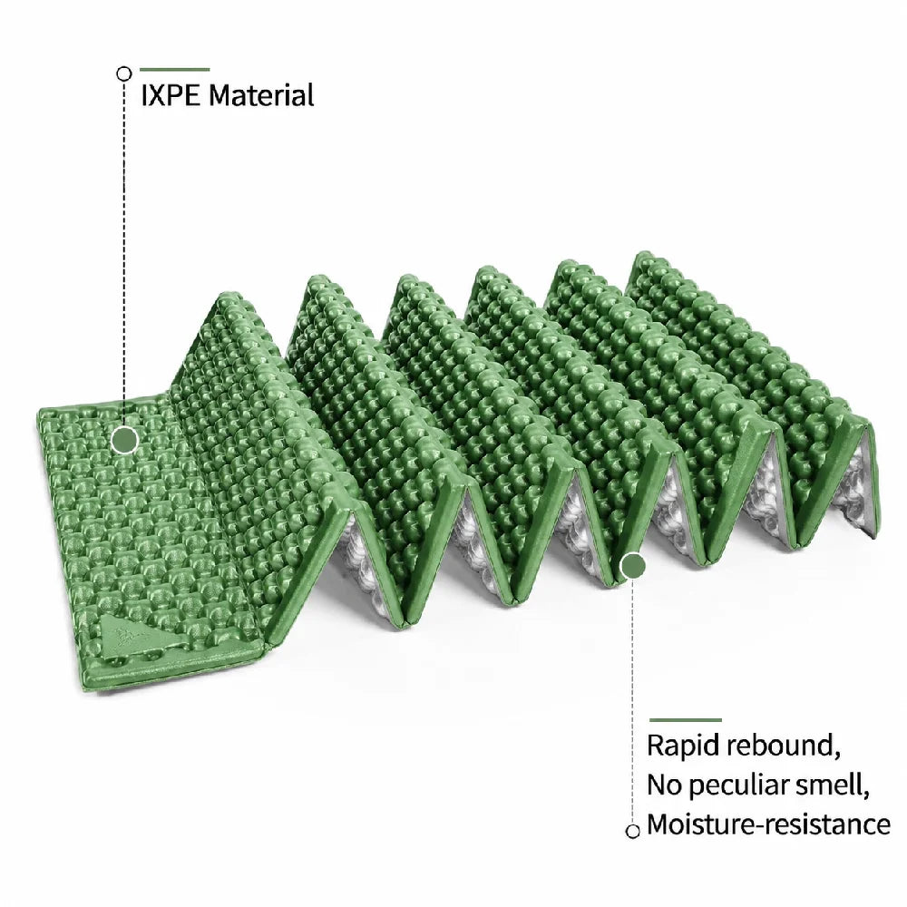 Night Cat Foam Sleeping Pad: Foldable Ultralight Closed Cell Foam Sleeping Mat Waterproof for Outdoor Hiking Camping Backpacking
