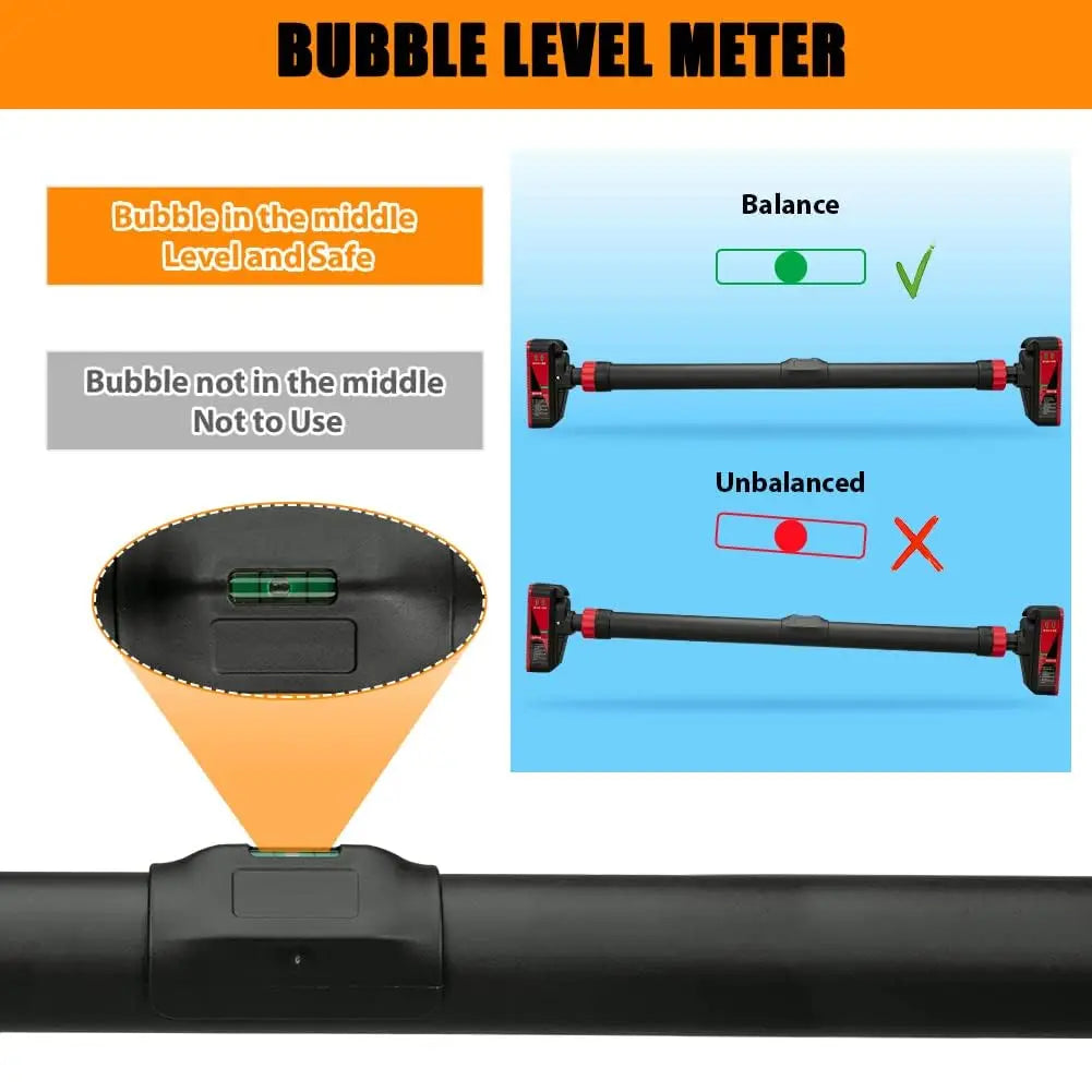 Adjustable Doorway Pull Up Bar for Home Gym Strength Training