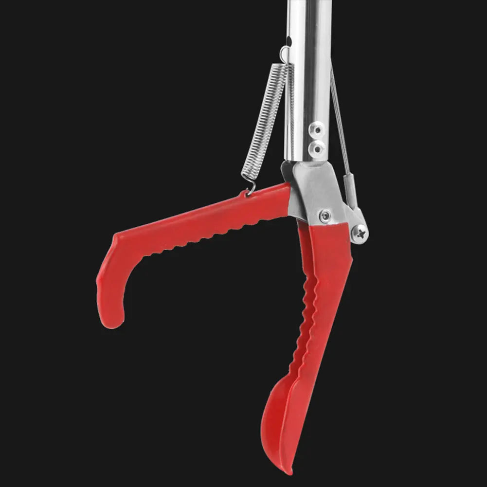 Stainless Steel Foldable Snake Tongs Wide Jaw Reptile Grabber Tool