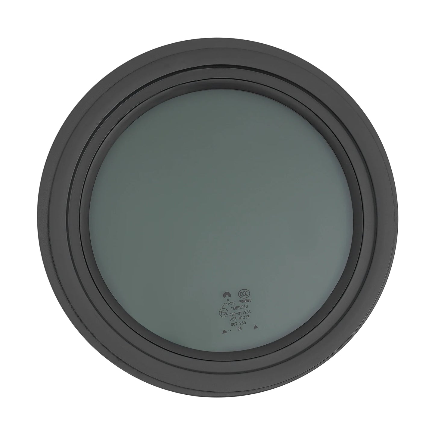 Bymaaocar Fixed RV Window With Tempered Glass And Aluminum Frame