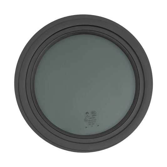 Bymaaocar Fixed RV Window With Tempered Glass And Aluminum Frame