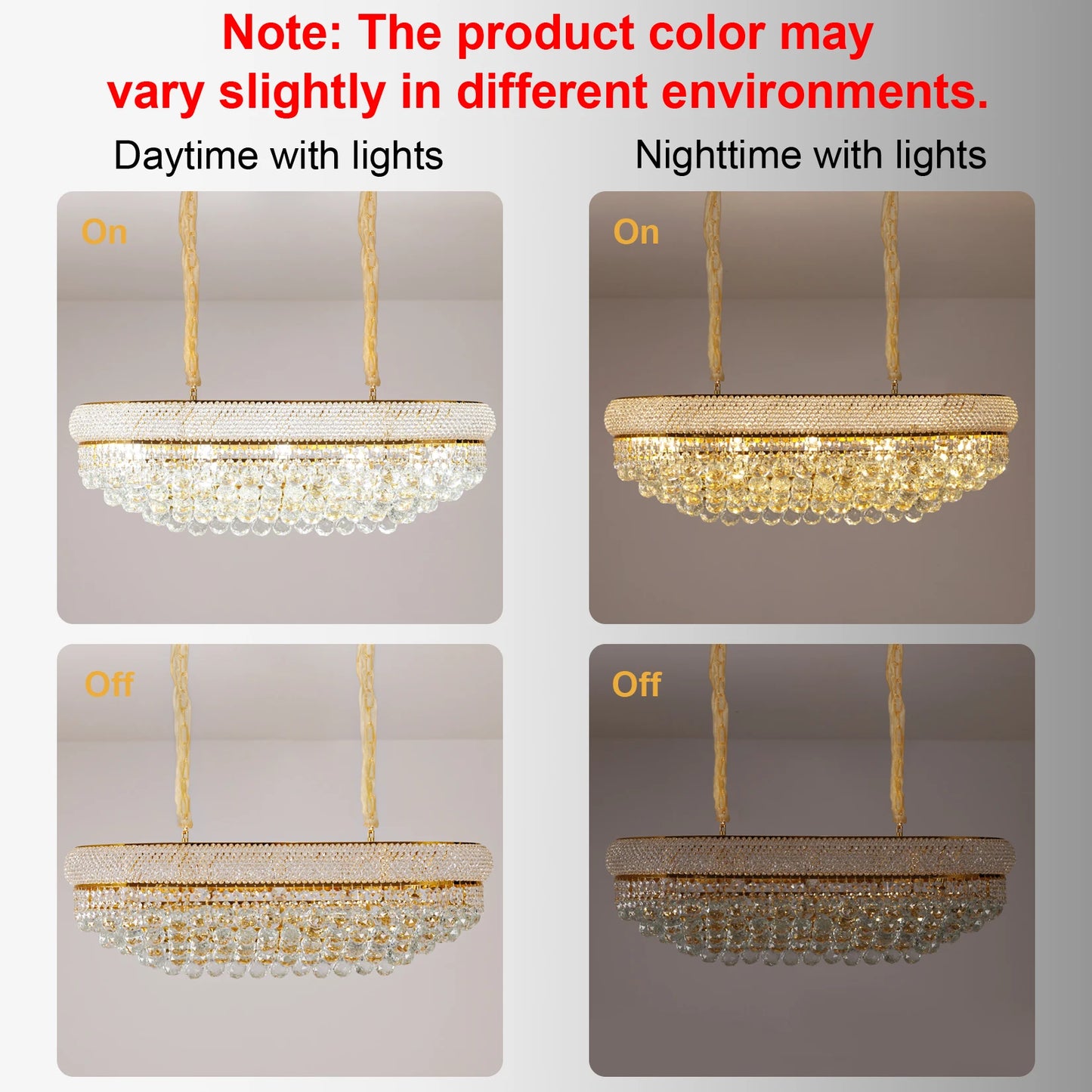 Vrygle Rectangular Crystal Chandelier Elegant Ceiling Light Fixture