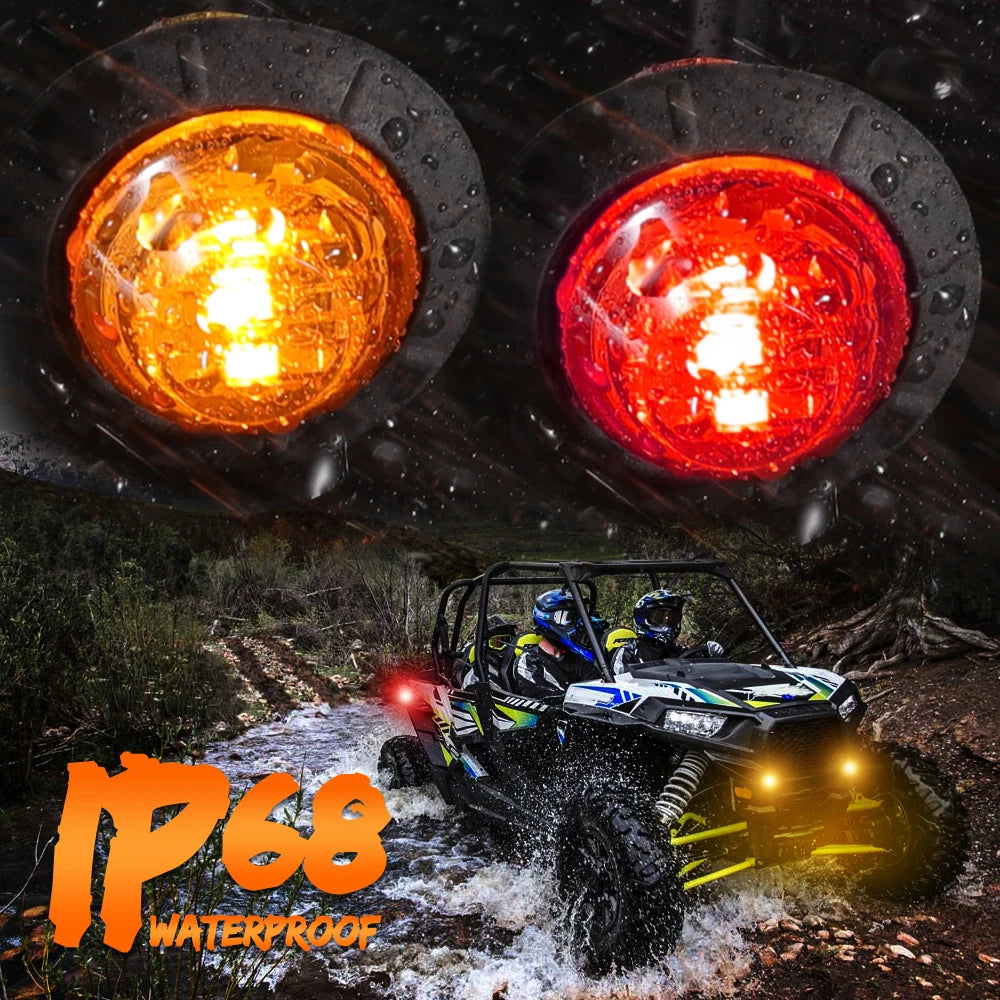 Universal Pre Wired UTV Turn Signal Kit With Rocker Switch
