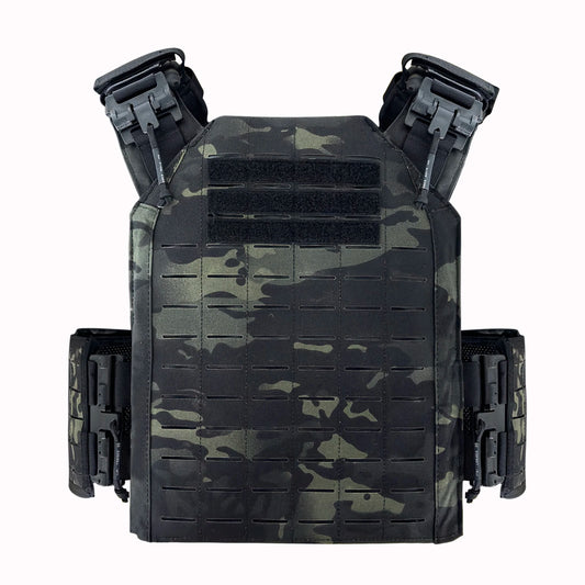 1000D Nylon Laser Cutting Modular Tactical Vest With Quick Release