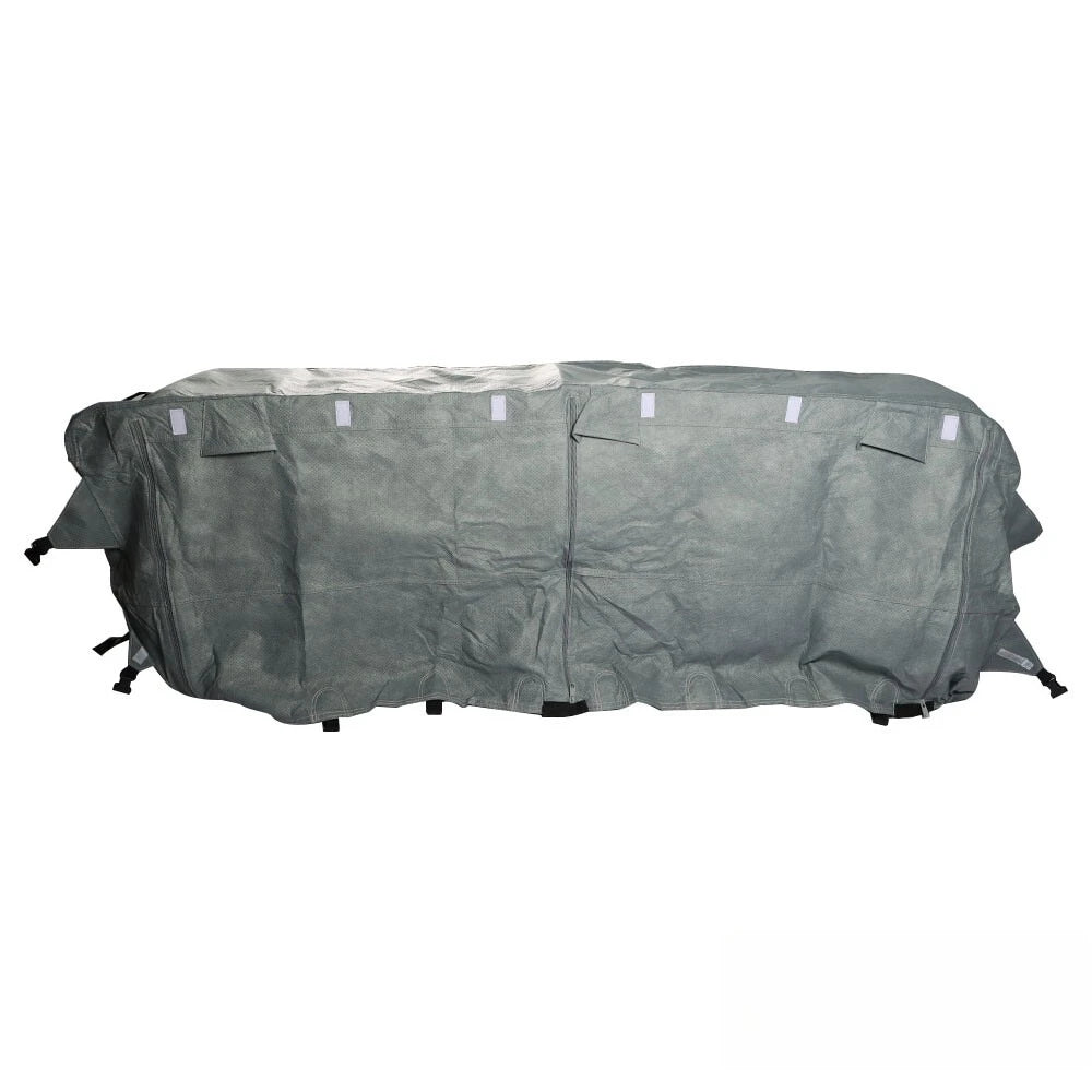 30-33FT For Class A Motorhome Trailer Camper Waterproof RV Cover Storage Grey
