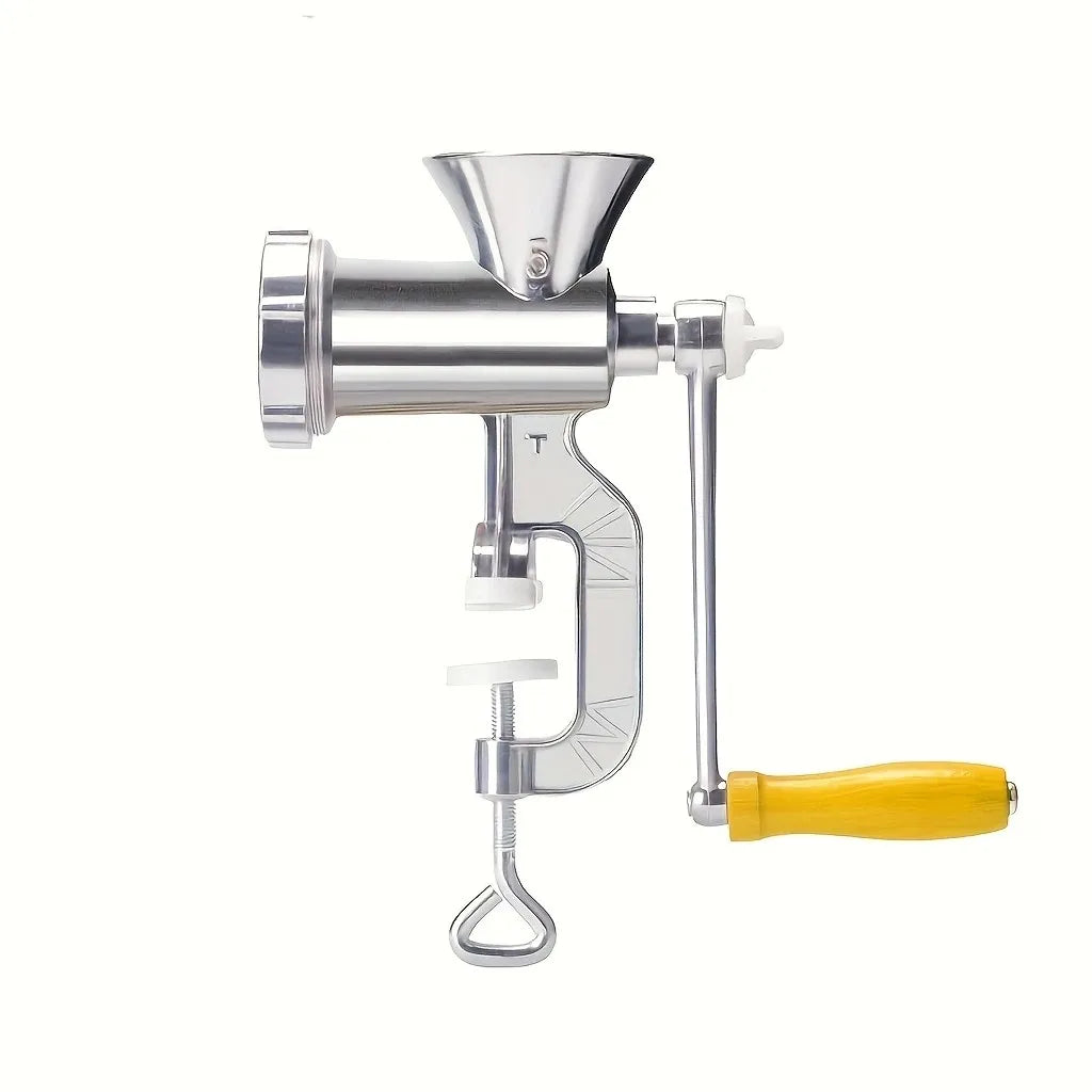 Stainless Steel Manual Meat Grinder And Hand Crank Sausage Stuffer
