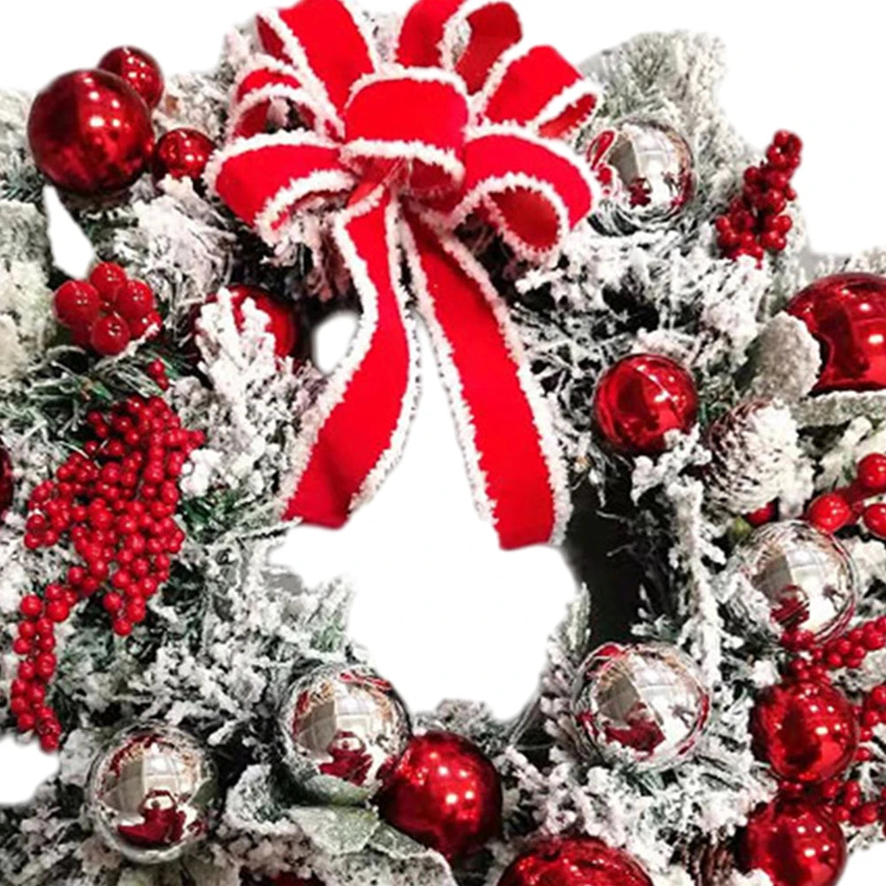 Shunmaii Multifunctional Christmas Artificial Wreath Ball Ornament
