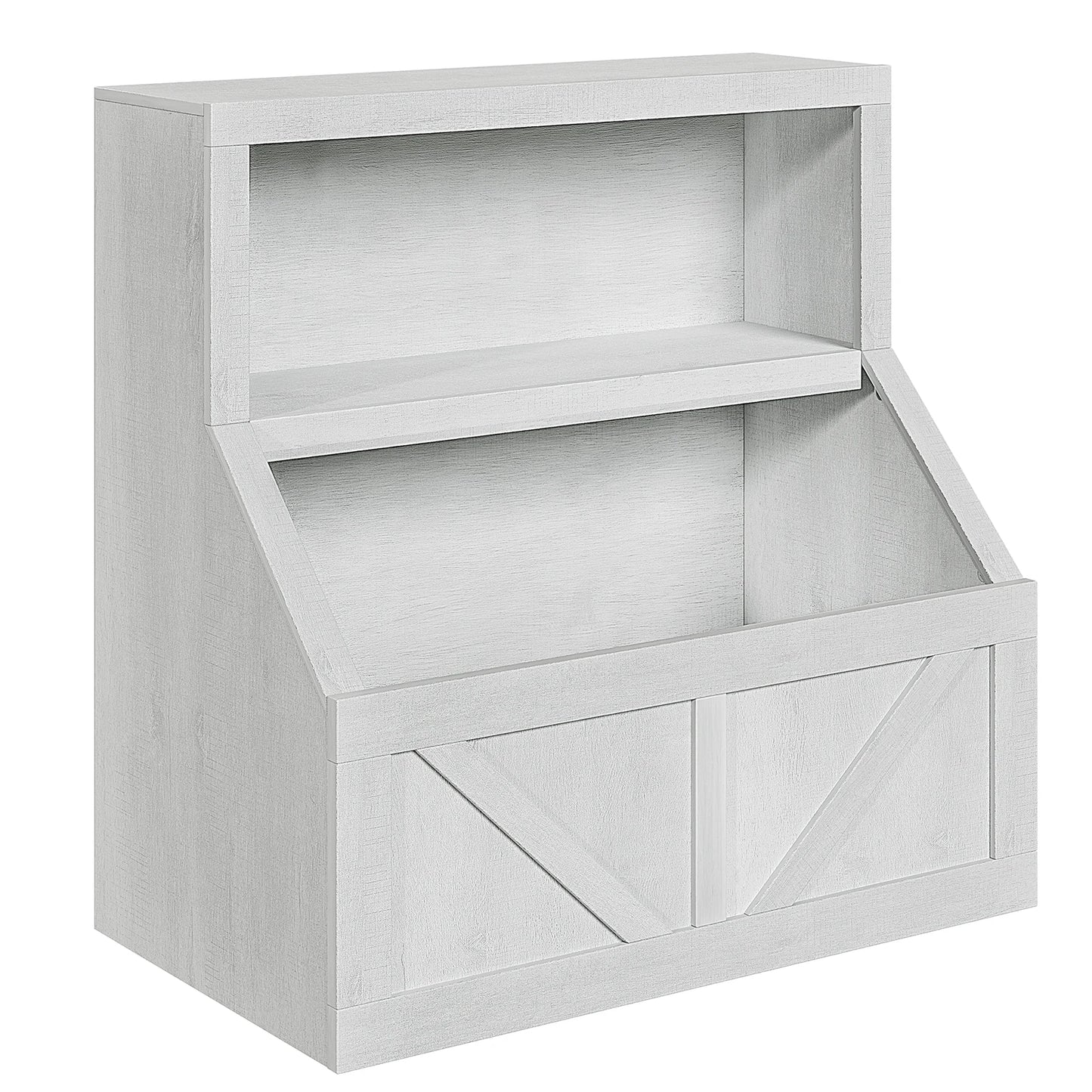 Kids Wooden Bookshelf And Toy Storage Organizer Cabinet