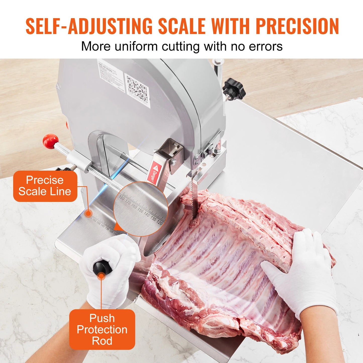 SucceBuy Commercial Electric Meat Bandsaw Bone Saw Machine