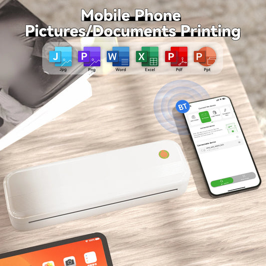 Aibecy Portable Wireless Thermal Printer For Mobile Photos