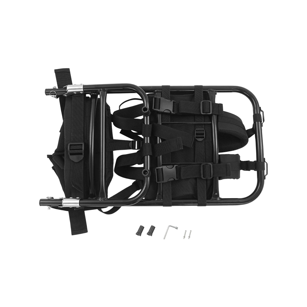 Bymaocar Foldable Aluminum Hunting Pack Frame Waist Belt