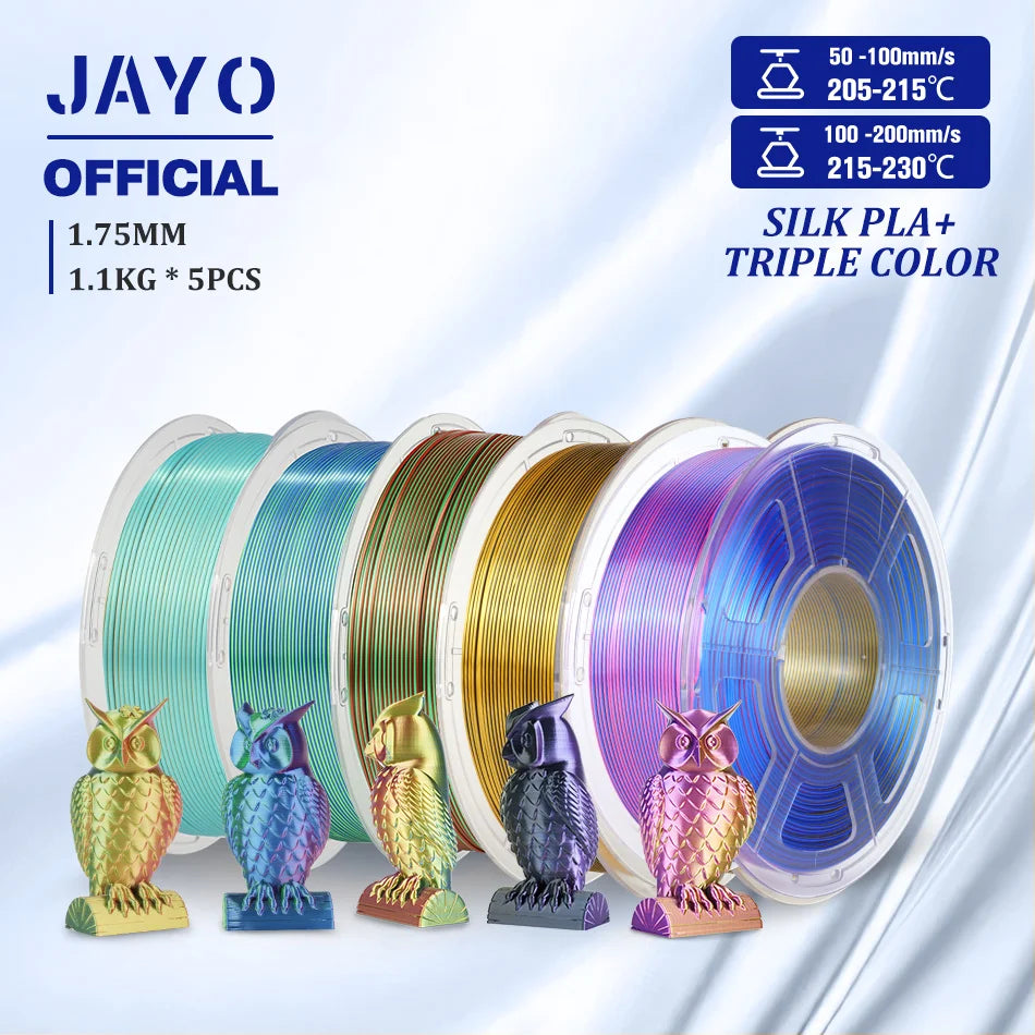JAYO Premium PLA Filament For 3D Printing Low Shrinkage