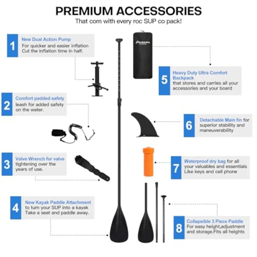 Sturdy Inflatable Stand Up Paddle Board For Reliable Water Recreation
