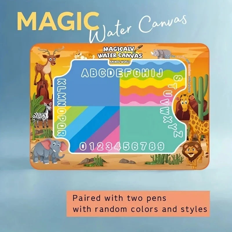 Reusable Water Drawing Mat For Kids Educational Art Toy
