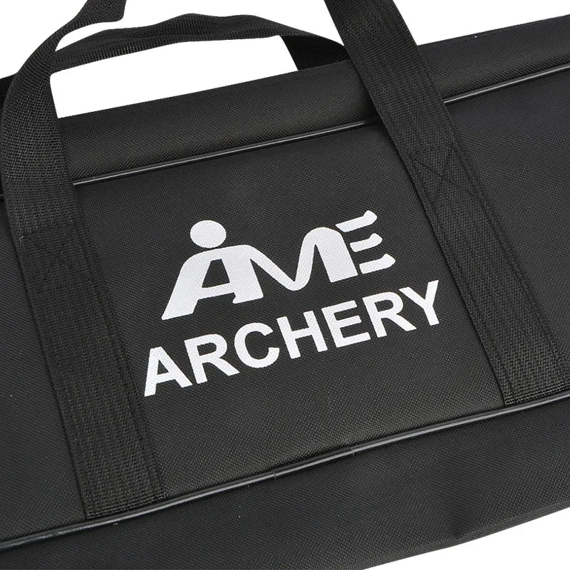 Archery Recurve Bow Bag Takedown Carry Case Shoulder Strap Hand Holder for Hunting Shooting Target Practice Accessories