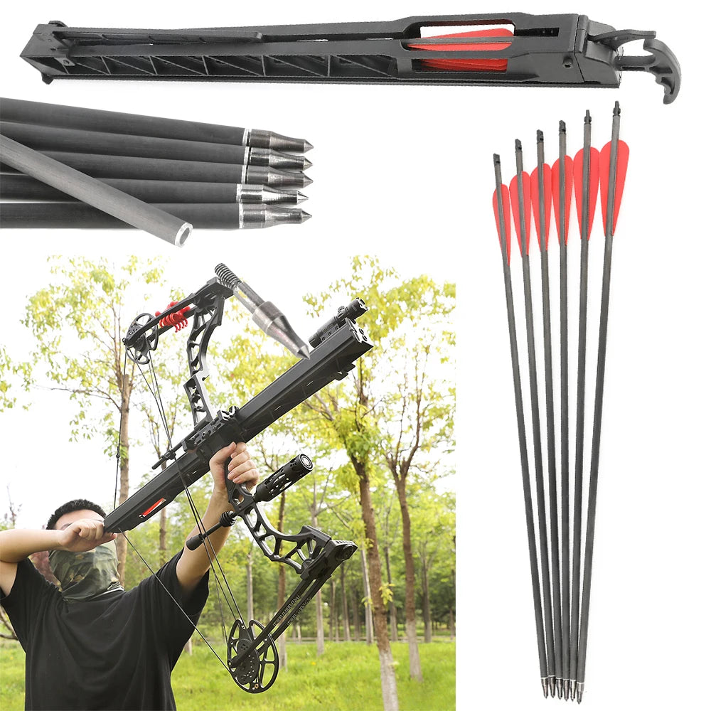 Six Arrow Archery Magazine Launcher For Compound Recurve Bows