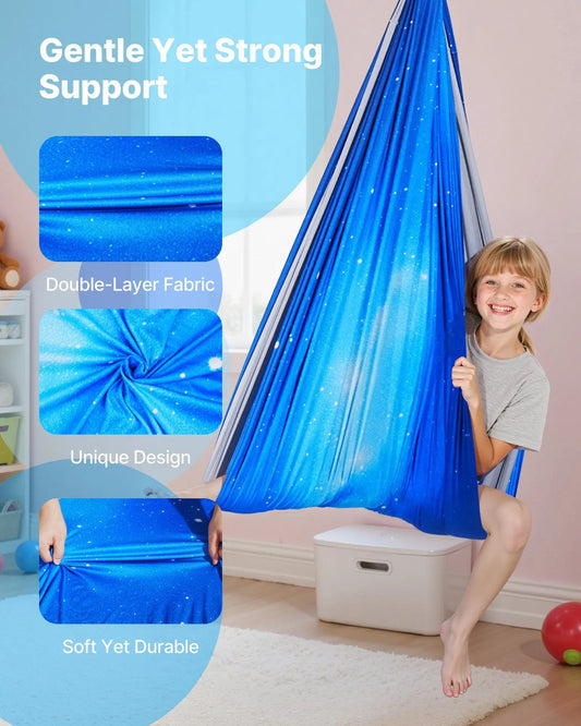 Sensory Swing Hammock for Aerial Yoga, Indoor and Outdoor Use