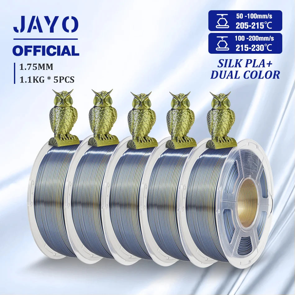 JAYO Premium PLA Filament For 3D Printing Low Shrinkage