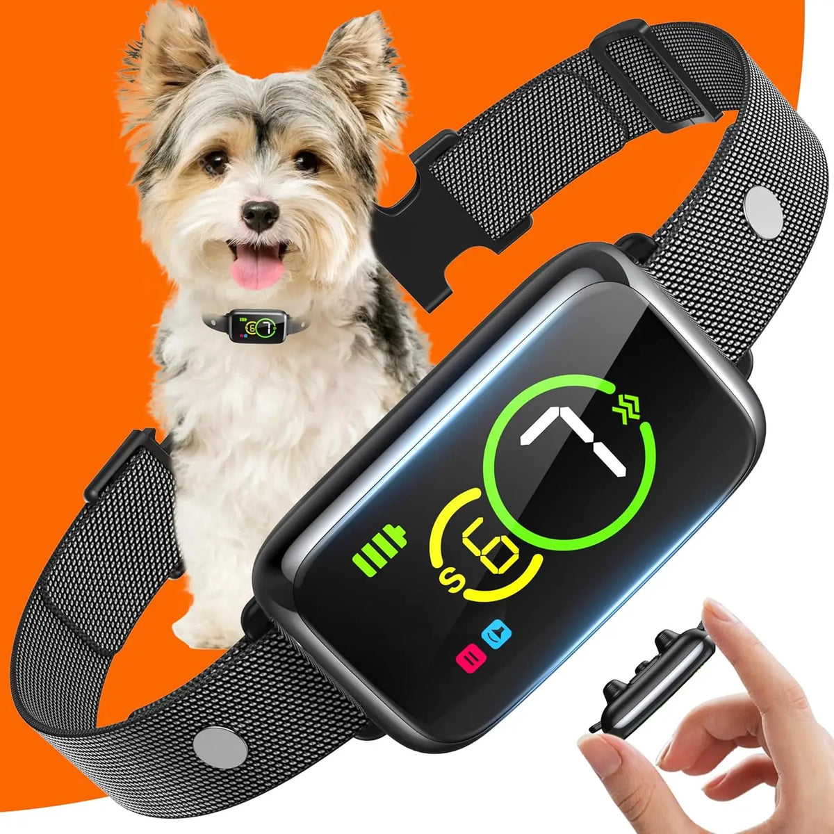 Adjustable Smart Dog Bark Collar With Beep And Vibration Modes
